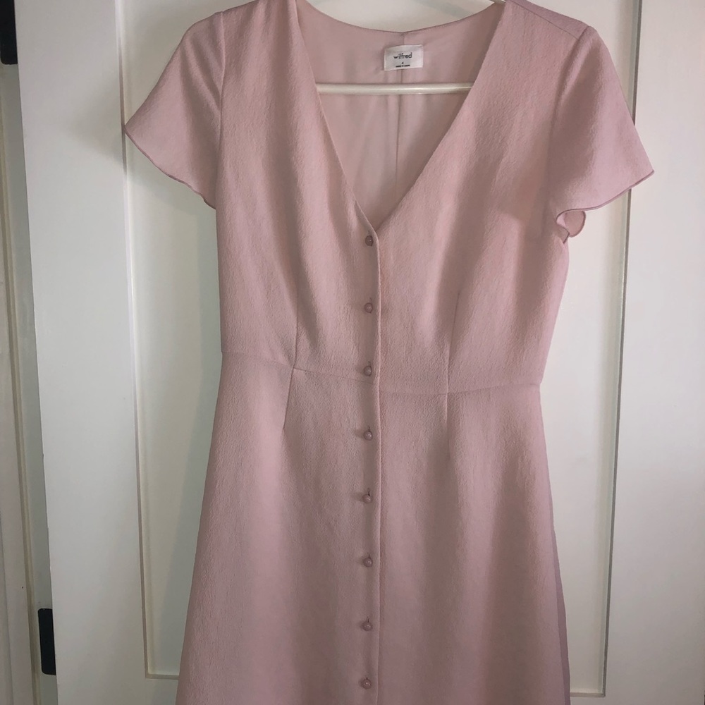 Wilfred pink summer dress